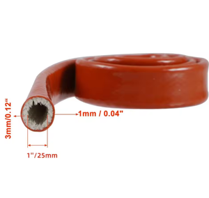 Gaine en fibre de verre ignifuge et résistante à la chaleur de haute qualité pour la protection industrielle - Product Image 5