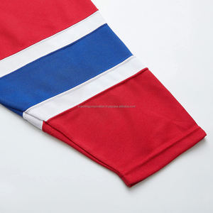 Maillots de hockey personnalisés sublimation impression colorant maillot de hockey sur glace avec numéro de nom pour hommes femmes - Product Image 2