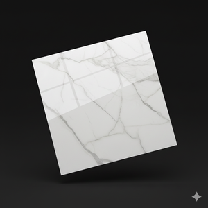 Azulejos Statuario de 8.5mm y 9mm (grosor estándar de exportación) Azulejos de porcelana Carrara para pisos y paredes Uso Residencial y Comercial - Product Image 6