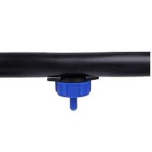 Gotero en línea de polipropileno de 4-14 LPH negro para riego agrícola, invernaderos, césped y jardines - Product Image 2