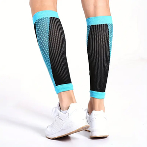 Durable Sleeves For Muscle Recovery & Stability, Running <b>Moisture</b>-Wicking Calf Compression Sleeves BY AMAZING INDUSTRIES - Product Image 3