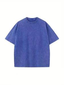 Hommes |   T-shirts surdimensionnés délavés à l'acide pour hommes – Créez votre marque – T-shirts épais et surdimensionnés délavés à l'acide pour hommes - Product Image 4