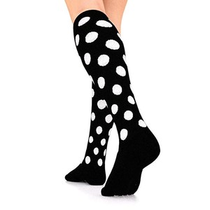 Leopard Print <b>Compression</b> <b>Socks</b> Unisex Sports Athletic <b>Running</b> Nurse Travel Breathable <b>Socks</b> - Product Image 2