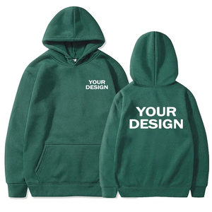 Sudaderas con Capucha Personalizadas para Hombre y Mujer, Estilo Casual Holgado, Color Sólido, Manga Larga, Sudaderas con Capucha de Estilo Urbano - Product Image 1