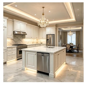Produit de luxe durable, design moderne d'armoires de rangement pour la cuisine, usage commercial - Product Image 1
