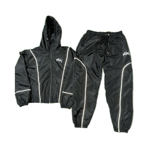 Chaqueta de Lona Impermeable y Transpirable Personalizada de Última Moda, Conjunto Deportivo Personalizado de Estilo Urbano para Hombre, Otoño - Product Image 1