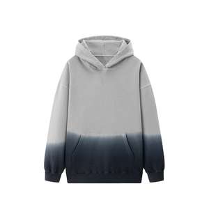 Nouveauté en promotion : Sweat à capuche délavé style unique pour homme, respirant, en tissu 100 % coton de qualité supérieure - Product Image 5
