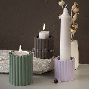 Handcrafted Eco Friendly Resin <b>Candle</b> Holders Stylish Decor for Modern Living Wholesale Available - Product Image 2