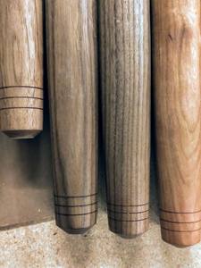 Rodillo de Masa Artesanal de Madera Maciza, Diseño Cilíndrico Liso, Peso Equilibrado, Acabado Natural, Ideal para Masa de Roti, Chapati y Repostería - Product Image 4