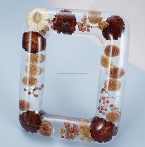 Creative Modern Resin <b>Photo</b> <b>Frame</b> with Flower Grinding Surface Sturdy From India - Product Image 1