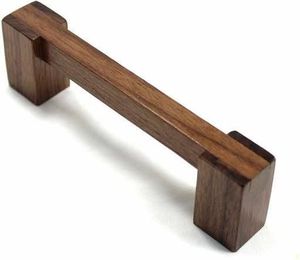 Round Wooden Cabinet <strong>Knobs</strong> Drawer Pull Handles for Kitchen Furniture - Product Image 3