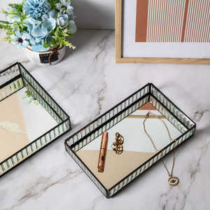 Bandejas de Servir Doradas de Estilo Marroquí con Diseño de Estrella y Luna Creciente, con Corte Láser, para Decoración de Mesa y Exhibición de Alimentos - Product Image 5