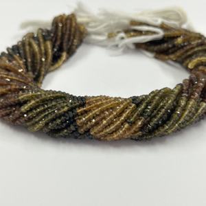 Cuentas Redondas Facetadas de Granate Tundro de 3 mm, Sueltas para la Fabricación de Joyas, Calidad AAA+, Sin Tratar, Multicolores, Accesorios para Pulseras DIY - Product Image 4