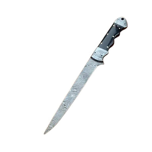 customized handmade Damascus steel fillet <b>knife</b> with Damascus booster chef <b>knife</b> <b>kitchen</b> use razor <b>sharp</b> fillet <b>knife</b> - Product Image 2