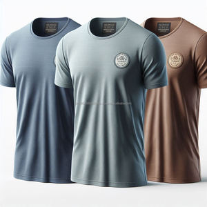 Camisetas informales de talla grande, Media manga, ajuste holgado, cuello acanalado personalizado, tendencia, estampado sólido, estilos cómodos, diseño en blanco - Product Image 4