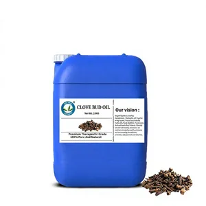 ผู้ผลิตและผู้ส่งออก OEM น้ำมันหอมระเหยดอกกานพลู (Syzygium Aromaticum) บริสุทธิ์ 100% และน้ำมันสมุนไพรธรรมชาติ กลั่นด้วยไอน้ำ - อินเดีย - Product Image 1