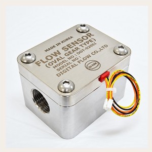 เครื่องวัดอัตราการไหลแบบดิจิตอล dn25 รุ่น DGT-020SI  วัสดุสแตนเลส  เซ็นเซอร์วัดการไหลแบบโอวัลเกียร์  วัสดุสแตนเลส 316L  ข้อต่อเกลียวใน PT 3/4 - Product Image 6