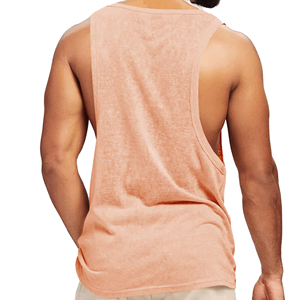 Mens <b>Muscle</b> Top High Quality Workout Tank Lightweight Fitness Vest Custom Logo OEM ODM Sportswear Manufacturer Supplier Mens - Product Image 2