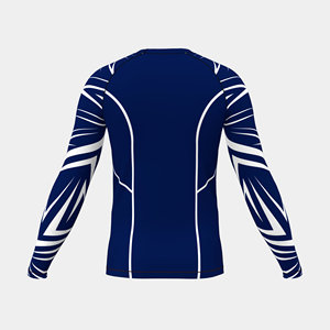 Men's Performance Rash Guard Long Sleeve <b>Compression</b> <b>Shirt</b> Breathable Workout Top USA Europe Trending Fitness Gear Top - Product Image 6