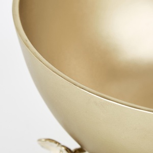 Aluminium Floral Decorative Bowl Tray Customised Low Price Best Seller for <b>Home</b> <b>Decor</b> <b>Gifting</b> Item for Christmas Ramadan <b>Decor</b> - Product Image 5