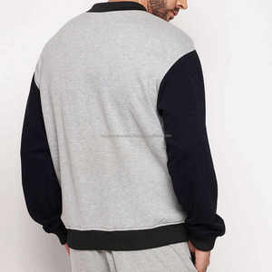 Chaqueta Varsity de mezcla de algodón estilo Letterman, clásica, deportiva, informal, tipo bomber, universitaria, de béisbol, para hombre. - Product Image 5