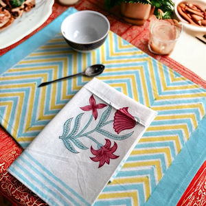 Custom Cotton Placemats Heat Resistant Dining <b>Table</b> <b>Mats</b> for Home Kitchen and Restaurant Decor - Product Image 5
