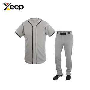 ชุดเบสบอลแบบกำหนดเอง XEEP รุ่น XC-BBU-45 ชุดกีฬาระบายอากาศได้ดี ผลิตจากโพลีเอสเตอร์ 100% พิมพ์ลายด้วยความร้อน คุณภาพสูง บริการ OEM - Product Image 4