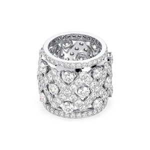 Anillo de Diamante Cultivado en Laboratorio CVD de Corte Redondo de 10.793 Quilates en Oro Sólido de 14K REYES, Joyería de Alta Gama a Precio de Mayoreo para Mujer - Product Image 5