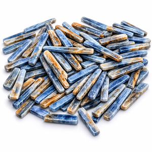 Tranche de Kyanite Bleue Naturelle Polie, Pierre Lisse pour Reiki, Méditation, Guérison Énergétique, Décoration, Vente en Gros, Feng Shui - Product Image 2