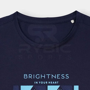 เสื้อยืดพิมพ์ลายผู้ชาย ผ้าระบายอากาศ ควบคุมความชื้น ทนทาน จัดส่งจำนวนมาก สั่งซื้อได้ตามปริมาณที่ต้องการ - Product Image 3
