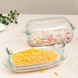 Bandeja Versátil para Hornear y Preparar Guisos, de Cerámica Gruesa, Apta para Horno, Rectangular, Apta para Lavavajillas, Segura para Alimentos, Esencial para la Cocina - Product Image 4