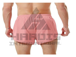 Sportswear Custom Men's Elastic Waist High Waist Polyester Sports Shorts Quick Dry Breathable Fitness Gym Training Workout - Product Image 6
