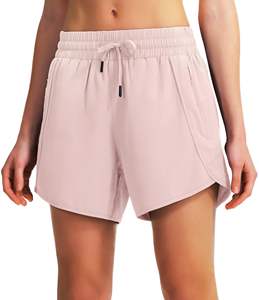 Shorts de sport pour femmes, pour la gym, le fitness et le jogging, impression de logo personnalisée, séchage rapide, respirant. - Product Image 5