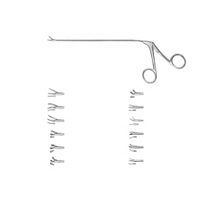 Ensemble d'instruments chirurgicaux de haute qualité, ciseaux micro-laryngéens manuels en acier inoxydable tranchant - Product Image 6