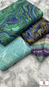 Soft Custom Printed Polyester Fabric for Fashion Garments Dresses and Home Textile Applications Wholesale - Product Image 3