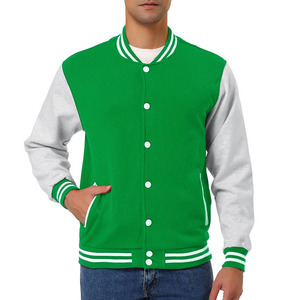 Custom Men's Clothing Winter Streetwear Oversized <b>Canvas</b> Varsity Jacket For Men Plus Size Variety Jacket For Sale in low price - Product Image 2