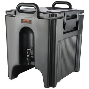 Dispenser per bevande con isolamento da 10 galloni per alimenti l9450up refrigeratore termico caldo/freddo 1.18 maniglia per rubinetto a due stadi - Product Image 1