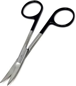 กรรไกรตัดกระจกตาคุณภาพสูง ขนาด 4.5 นิ้ว สำหรับการผ่าตัดตาที่ละเอียดอ่อน ใบมีดคมแม่นยำ ได้รับการรับรองมาตรฐาน ISO - Product Image 1