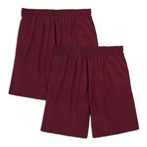 <b>Men</b> Navy Blue 100% Polyester Beach Shorts Mid Waist Elastic Quick Dry Geometric Drawstring Closure Pockets Swim <b>Trunks</b> - Product Image 2