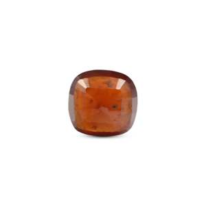 Hessonite Gomed 6.8 Carat Natural Oval Faceted Loose Gemstone for Fine Jewelry - Product Image 2