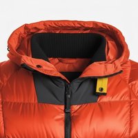 Nouveau Manteau d'hiver pour homme le plus demandé, orange, à capuche, en duvet, couleur unie, fermeture éclair, épais, décontracté, coupe classique, respirant