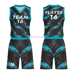 Ensembles d'uniformes de basket-ball pour hommes, ensembles de maillots d'équipe personnalisés, tissu respirant évacuant l'humidité, vêtements de sport OEM, kits d'entraînement, nouveaux modèles - Product Image 1