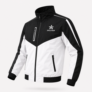 Premium Custom Windbreaker <b>Jacket</b> for Men and Women, Lightweight <b>Waterproof</b> Windproof Outdoor Two Tone Latest Design <b>Jacket</b> - Product Image 4