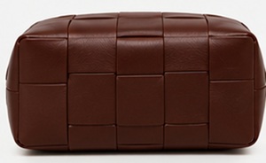 Bolso de Hombro Tipo Cubo para Mujer, de Cuero Genuino, Moderno, Suave y Elegante, con Cordón Ajustable, Ligero y de Gran Capacidad - Product Image 3