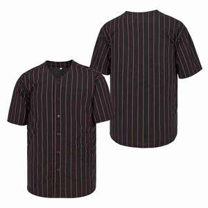 เสื้อเบสบอลแบบใหม่ปี 2026 สีพื้น ดำ เหลือง น้ำเงิน ขาว ลายทาง ระบายอากาศได้ดี ทรงปกติ กระดุมหน้า สีพื้น - Product Image 5