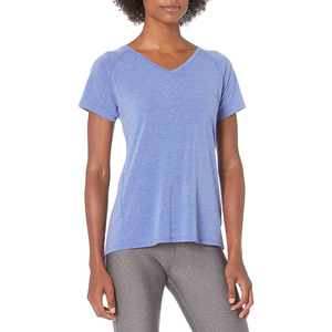 Ropa de Mujer al por Mayor Personalizada, Nueva Camiseta de Verano de Cuello Redondo y Color Sólido, Top de Jersey Estampado para Todas las Temporadas - Product Image 5