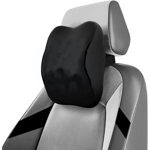 Almohada de cuello de coche para conducir-Almohada de coche de espuma viscoelástica para asiento de conducción para soporte cervical y alivio del dolor de cuello - Product Image 3