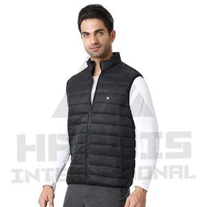 Chaquetas de Plumón sin Mangas con Logotipo Personalizado de Invierno, Diseño de Primera Calidad, Venta al por Mayor, Chaqueta de Plumón sin Mangas para Hombre - Product Image 2