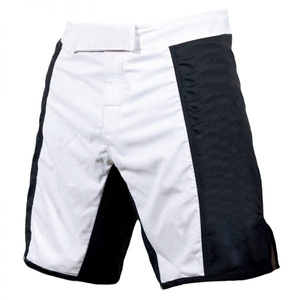 Pantalones Cortos Deportivos Rojos para Hombre, con Cintura y Paneles Laterales Negros, de Secado Rápido, Transpirables, Ligeros, de Poliéster - Product Image 2
