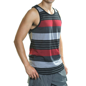 Débardeur respirant et écologique pour hommes, vêtements de fitness personnalisés de haute qualité, prix d'usine, débardeur sans manches en coton - Product Image 4